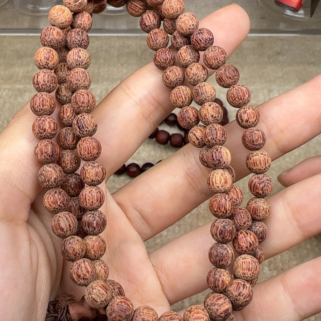 降真香手串/手链降真香6/108圆珠淳化白油