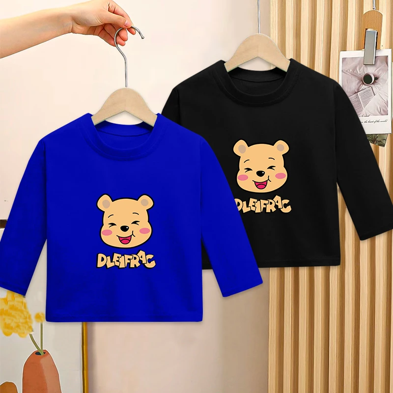 儿童t恤春秋季a类纯棉新款宝宝衣服男童长袖女童上衣打底衫童装