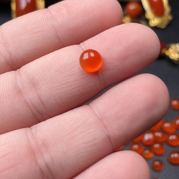 南红玛瑙合金戒指