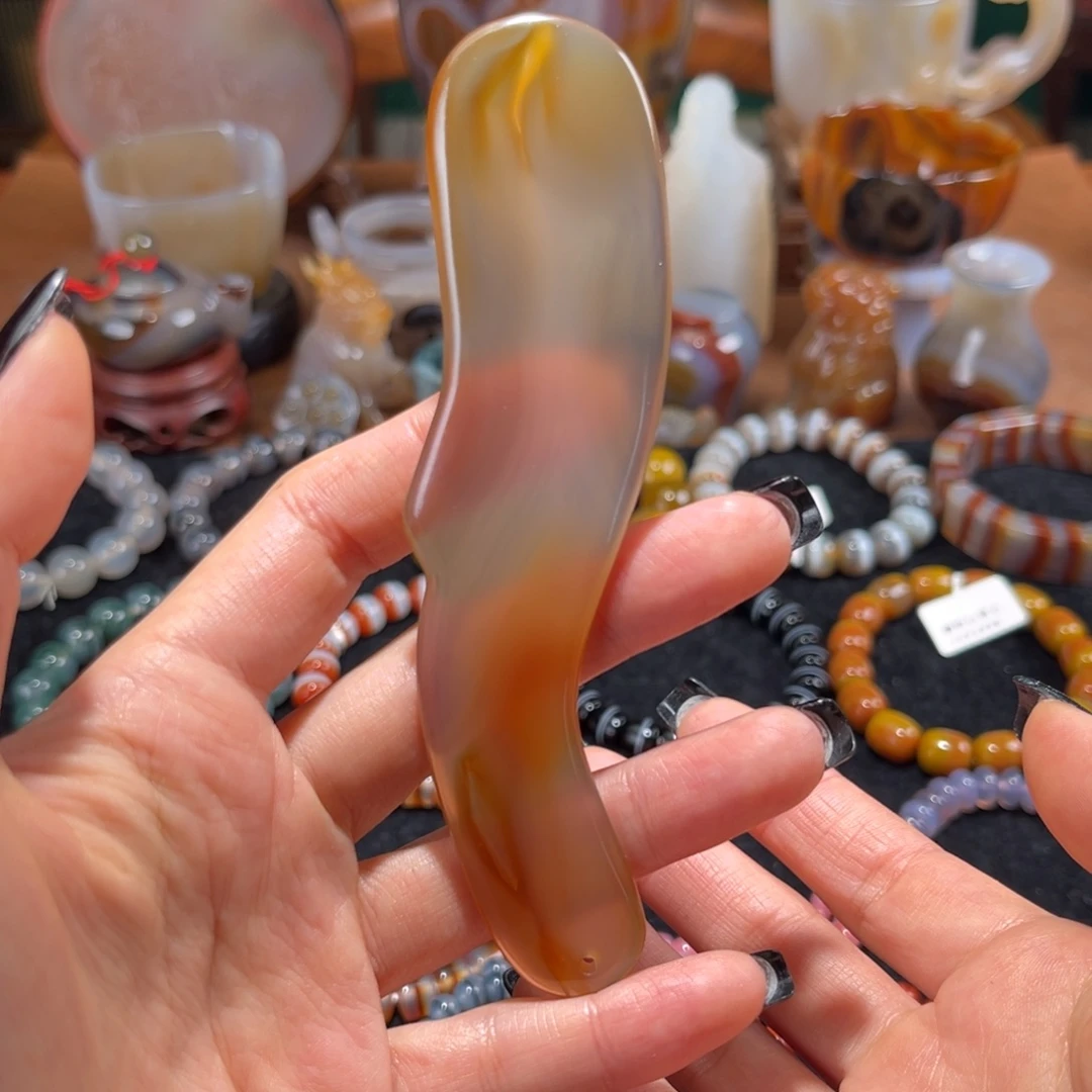 玛瑙/玉髓未镶嵌刮板