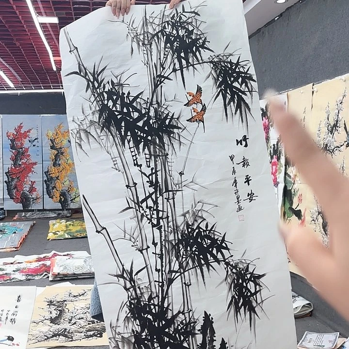 国画无毛和被绒毛或被绒毛