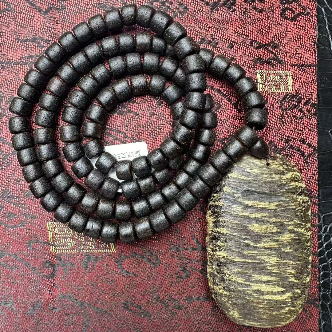 （开总文玩）天然沉香木串222