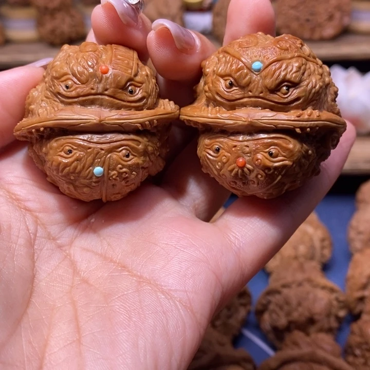 【闪购商品】手串/手链核桃阿*镶嵌金蟾