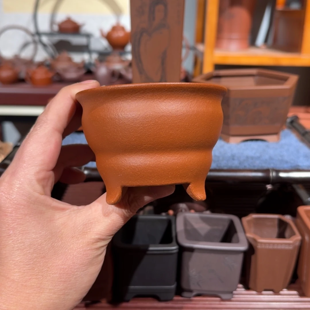 花盆紫砂原矿紫泥