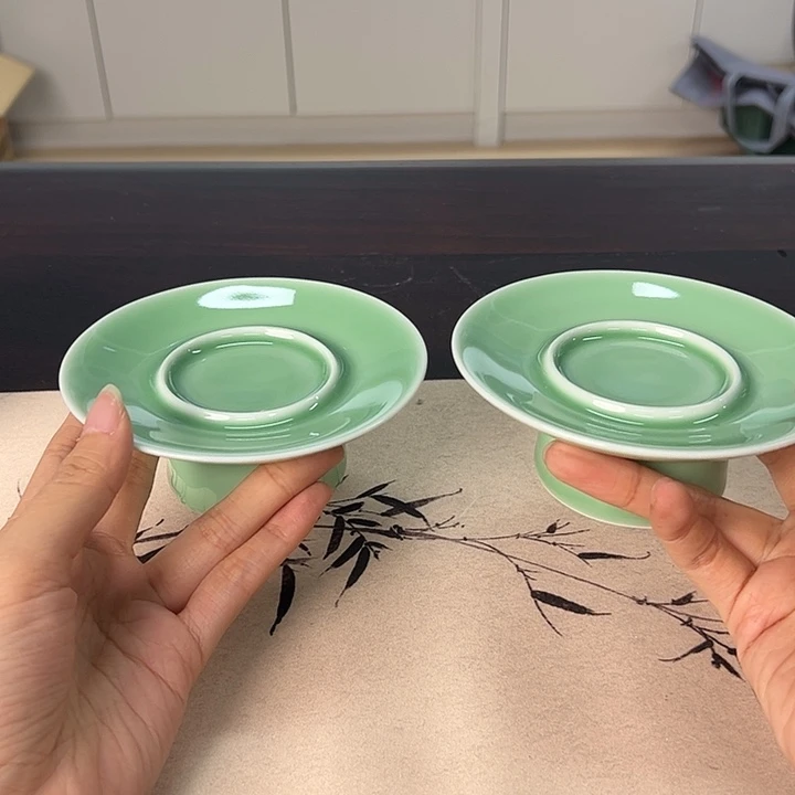 龙泉云间青瓷小米茶器