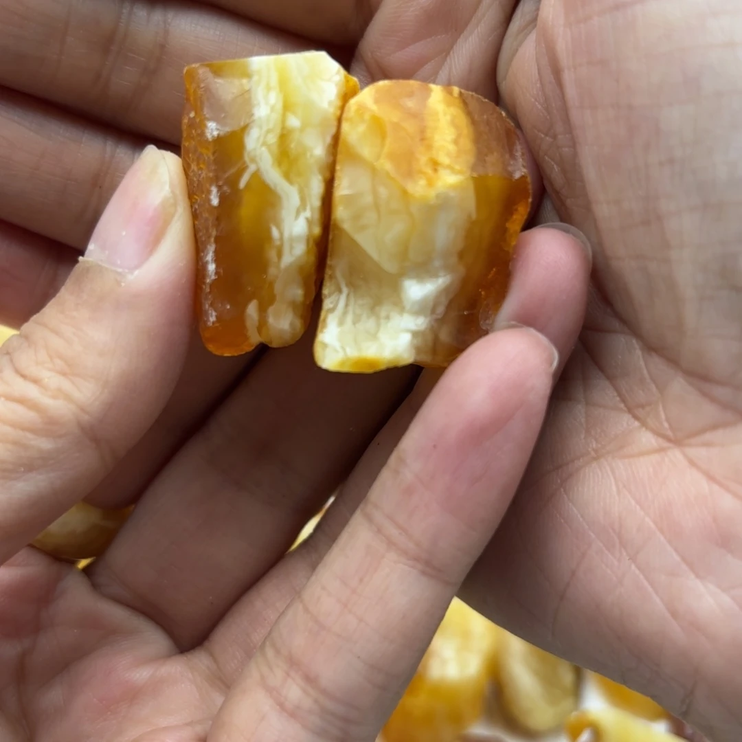 定制琥珀未镶嵌哎**呀琥珀