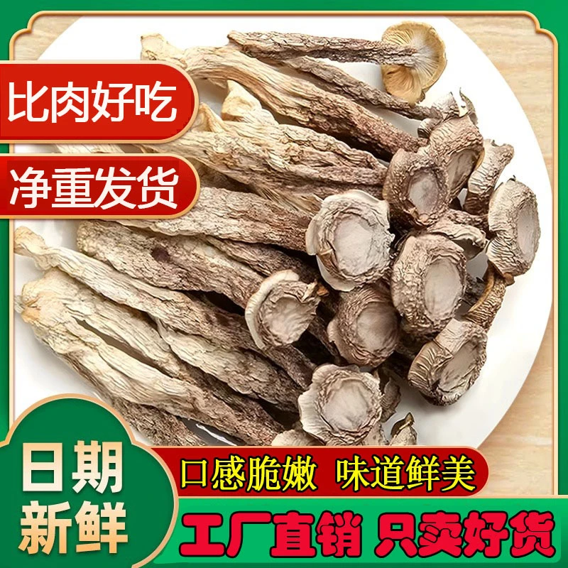 「鹿茸菇干货」高山农家特产干货鹿茸菇脆脆菇炒肉煲鸡汤鲜美菌菇汤