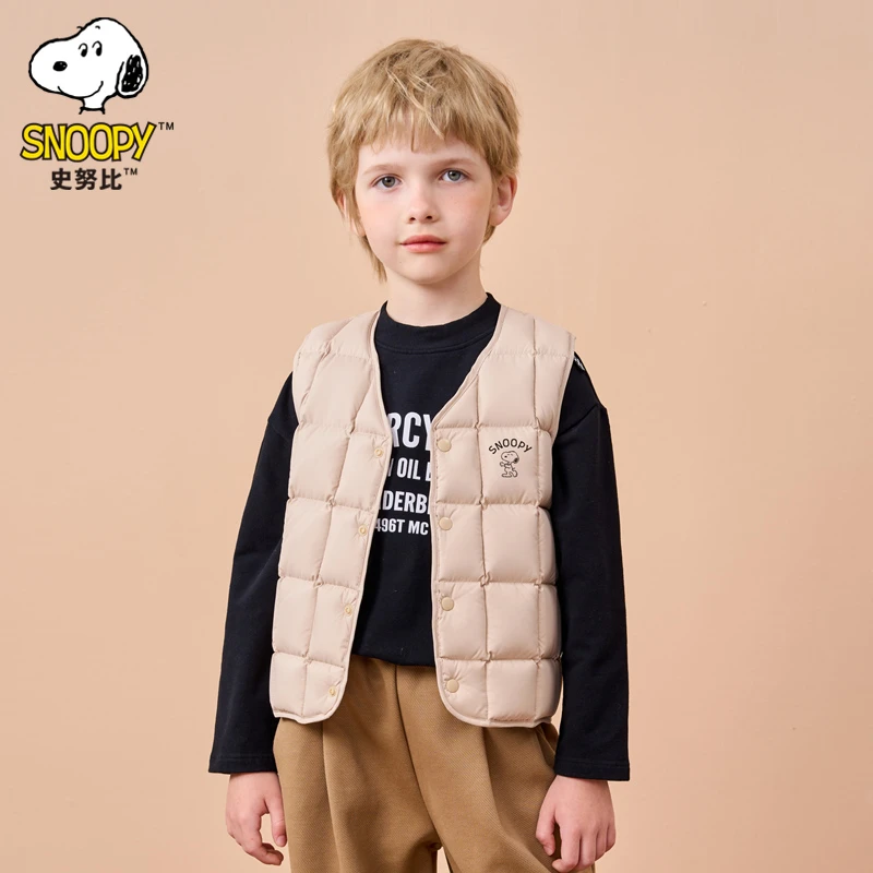 Snoopy/史努比儿童背心宝宝马甲中小童秋冬童装F1F6088-AY