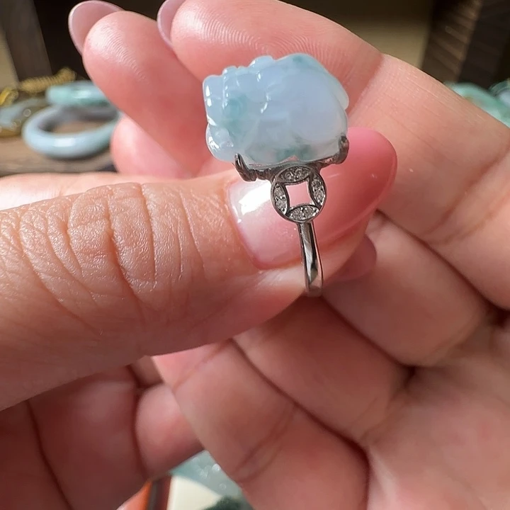 墨***.翡翠未镶嵌手镯翡翠100