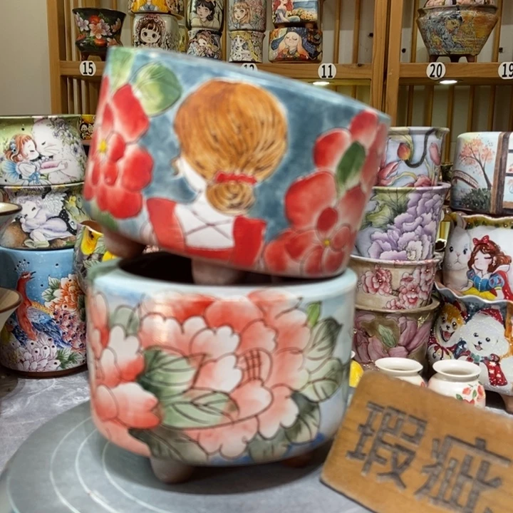 景德镇艺术手绘作品
