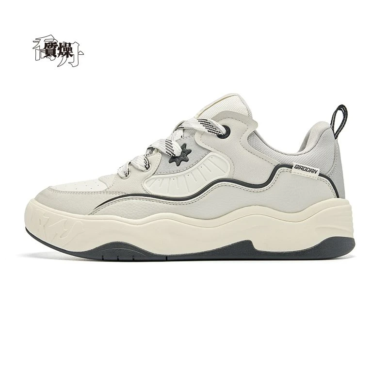 乔丹低帮板鞋男2025秋季轻便缓震时尚休闲运动鞋男鞋QDL053251505