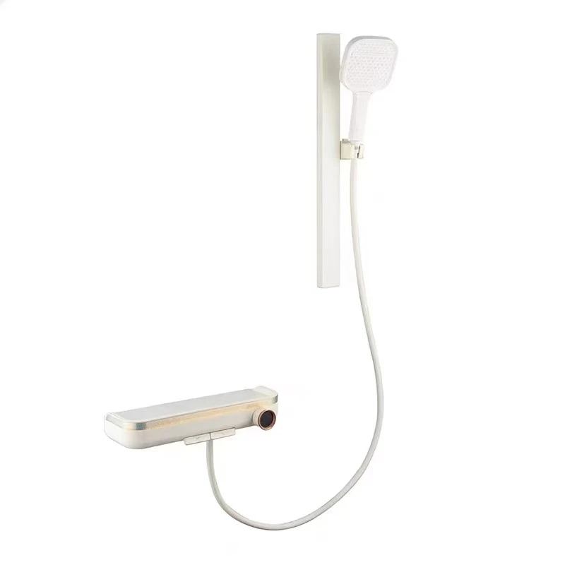 【温馨田园风】不臃肿小户型全铜贴墙花洒无顶喷花洒