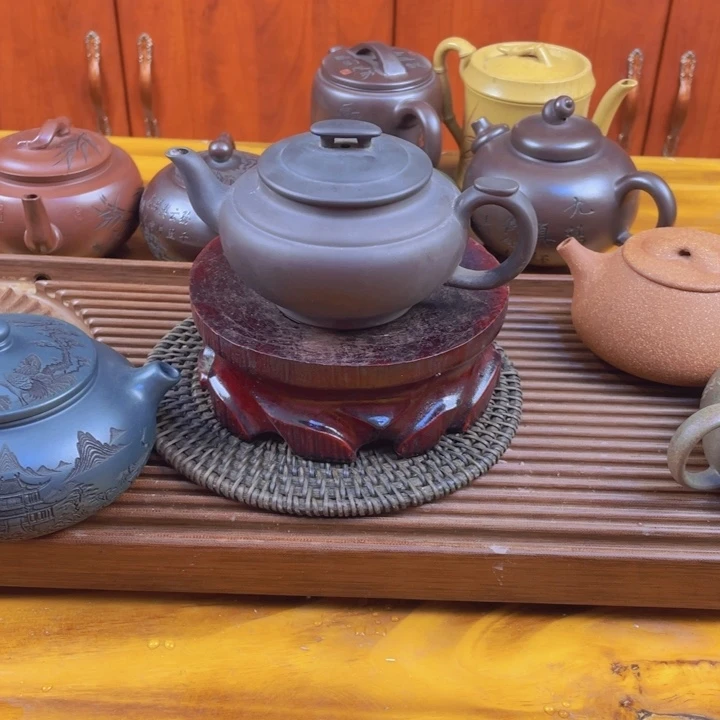 茶壶紫砂处理一个
