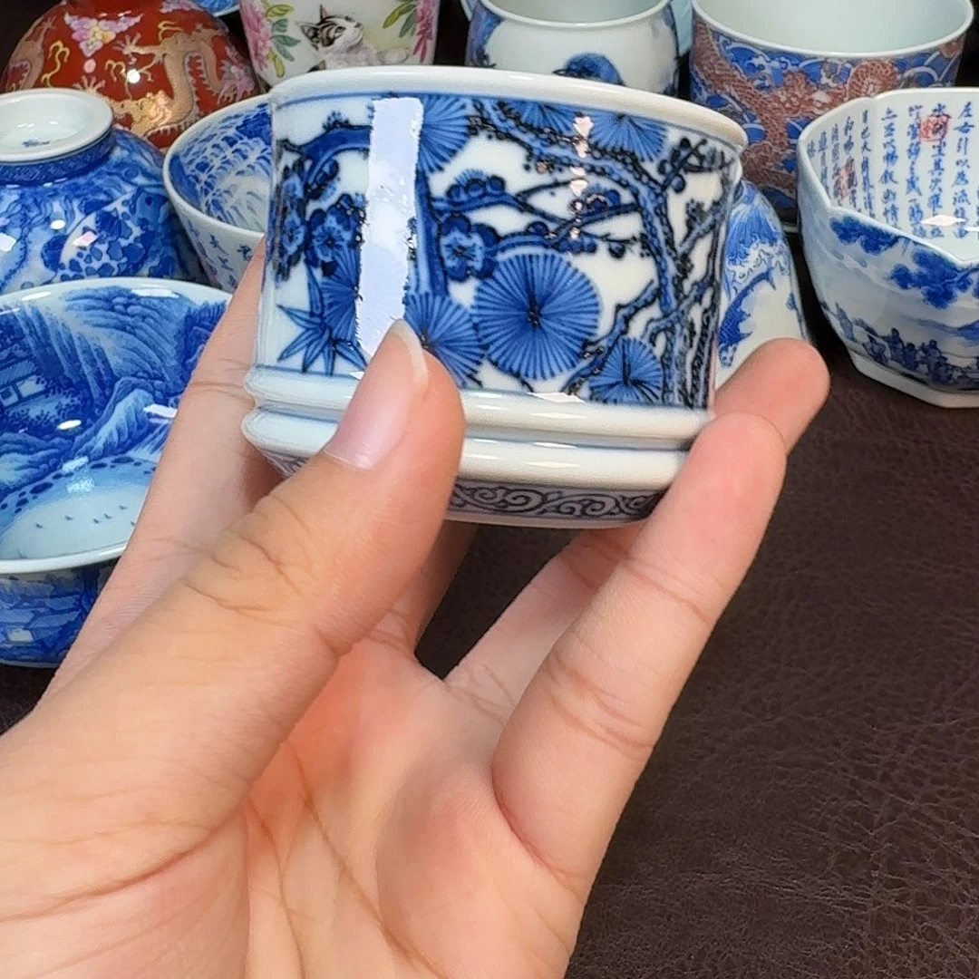 现代景德镇陶瓷杯