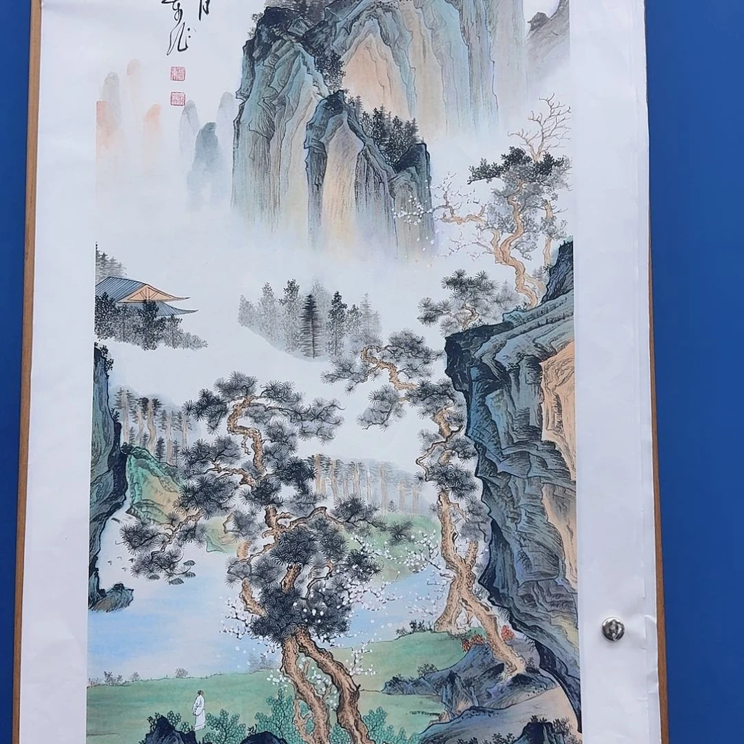 国画多次参加国内外学术交流