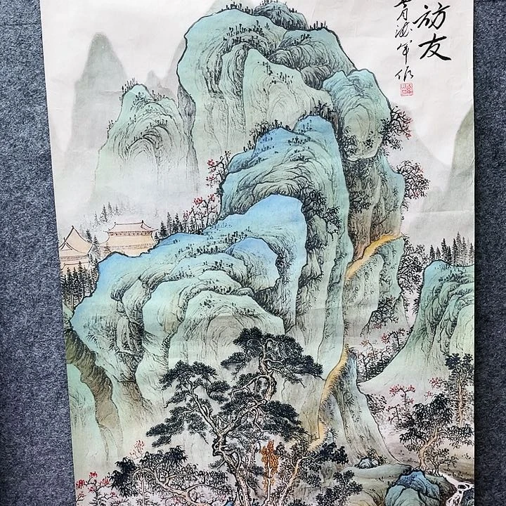 鲁岳美术艺术作品2