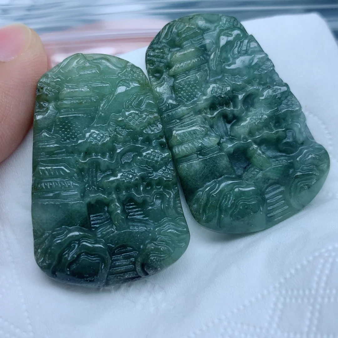 颈饰未镶嵌翡翠翡翠