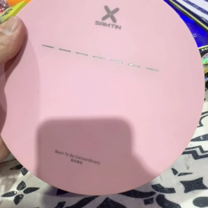 雷臣粉色一线磁拉饵盘