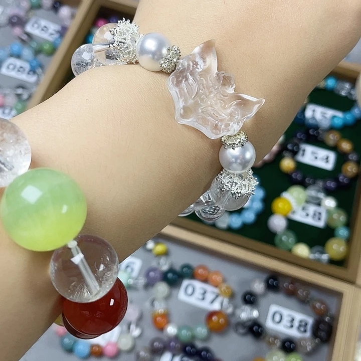银S925镶嵌手链水晶