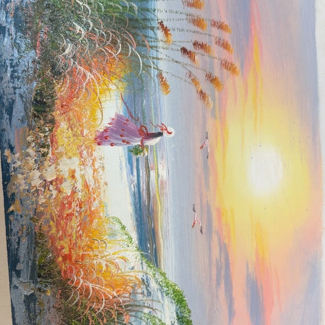 油画在干嘛了啊我想和他