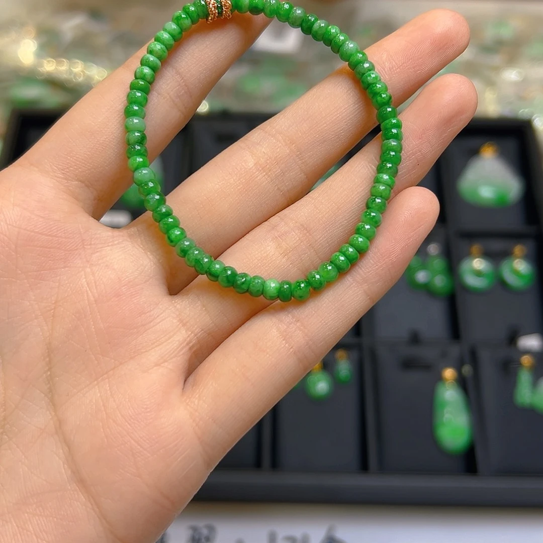 未镶嵌手链翡翠翡翠