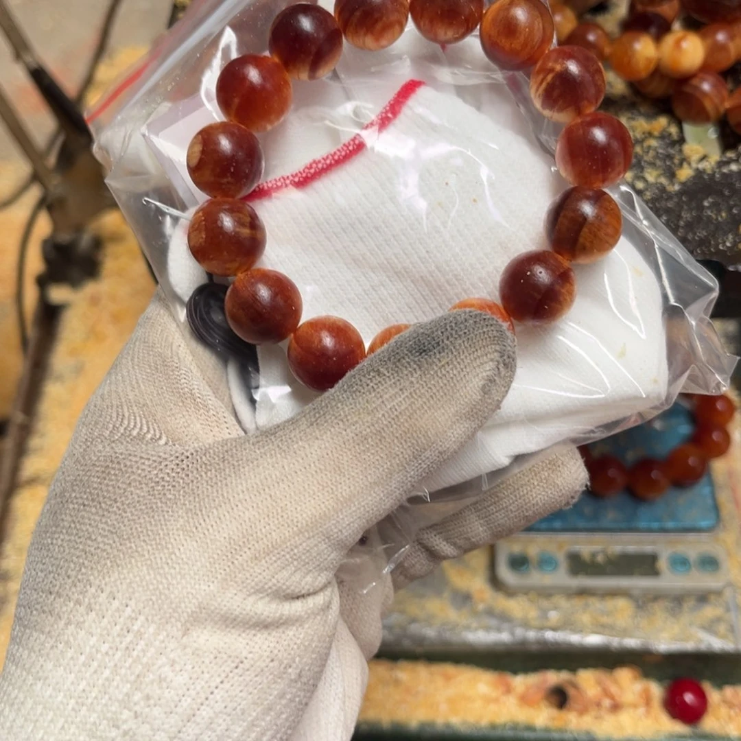 松木（琥珀木）手串/手链1.5树根