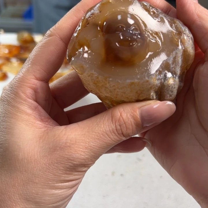 玛瑙/玉髓吊坠(不含链)未镶嵌