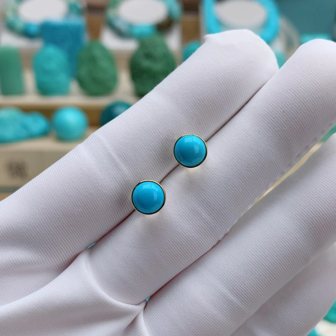 绿松石未镶嵌挂件