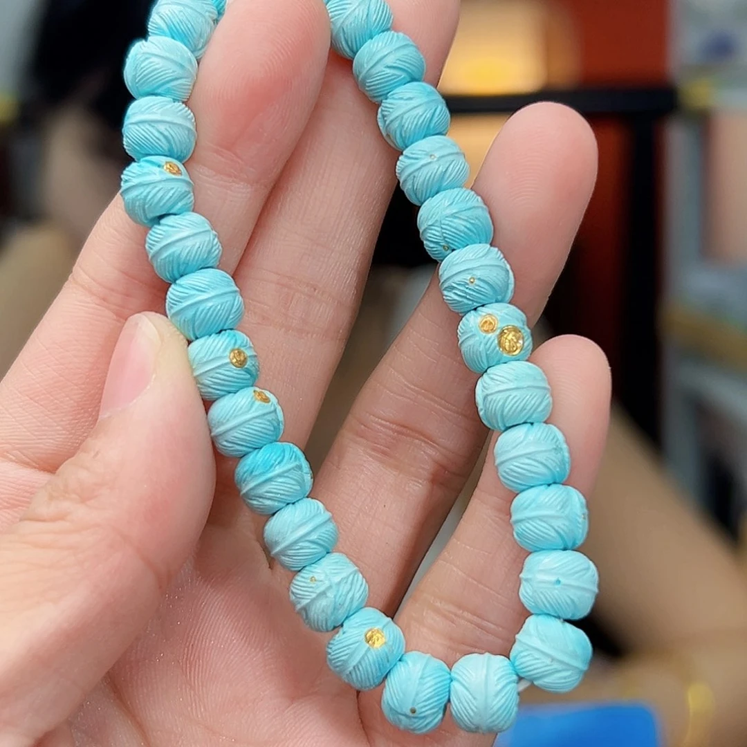 未镶嵌绿松石珠宝奇石