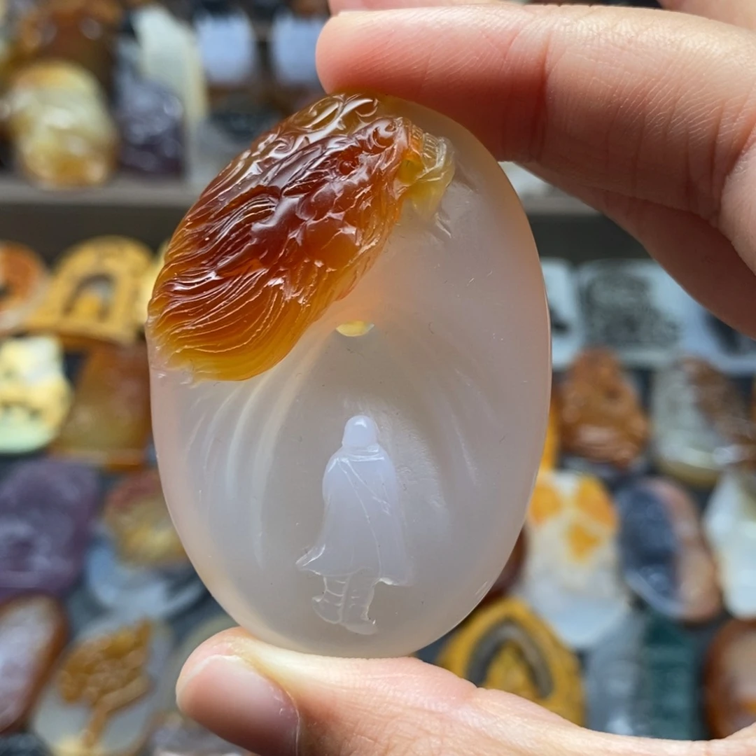 未镶嵌吊坠(不含链)玛瑙/玉髓