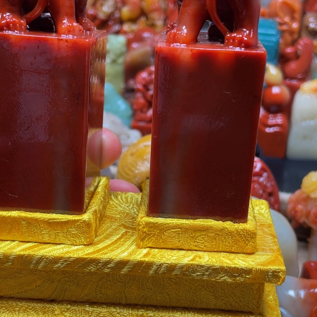 寿山石印石精美寿山