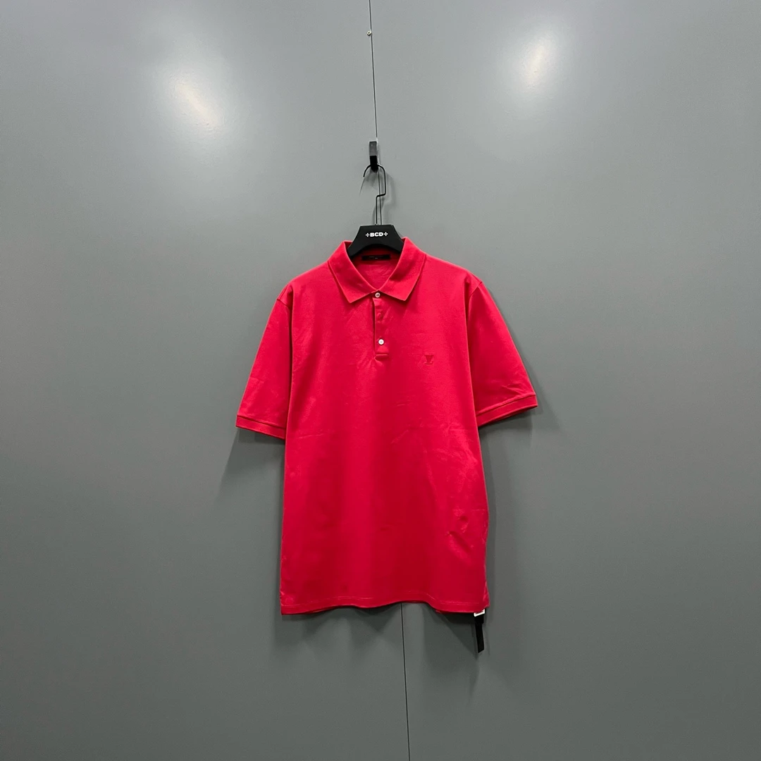 未使用 LouisVuitton/路易威登 c806  017624 红色polo衫