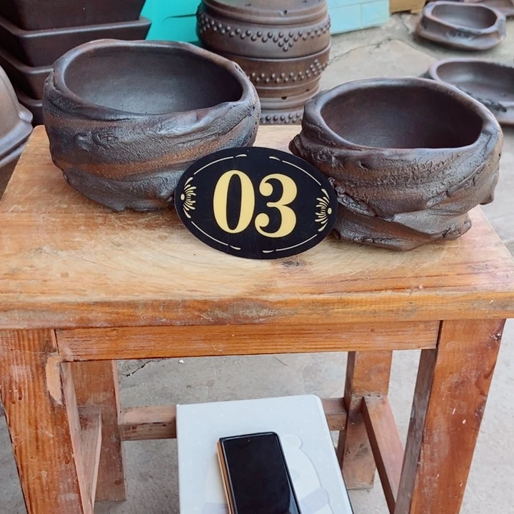 O*杨冬益紫砂花盆