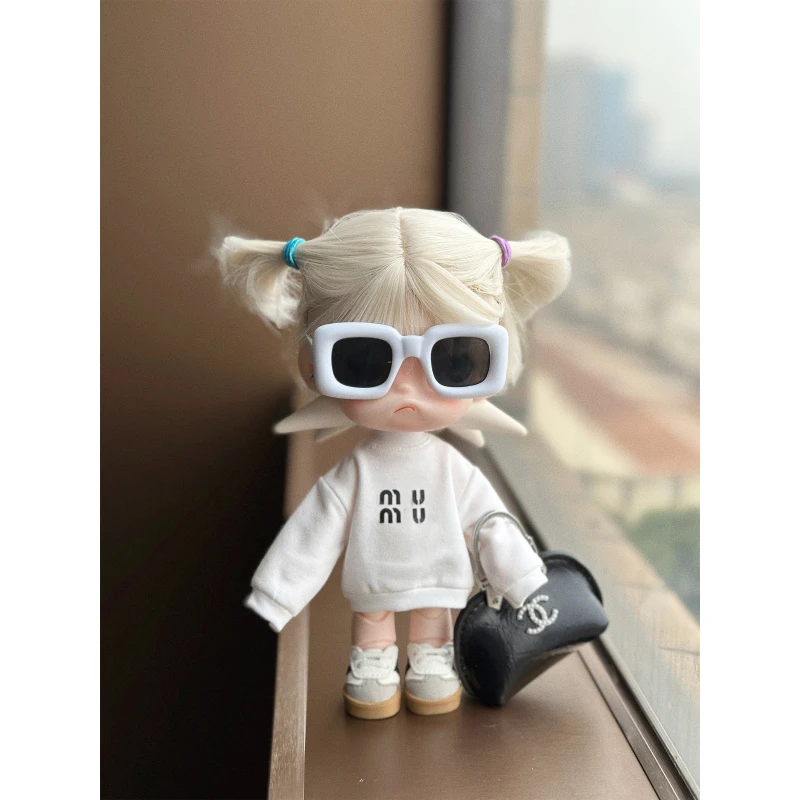 zsiga可动人偶1/8向往之处bjd玩偶娃衣嘎子姐衣服卫衣套装姜饼人