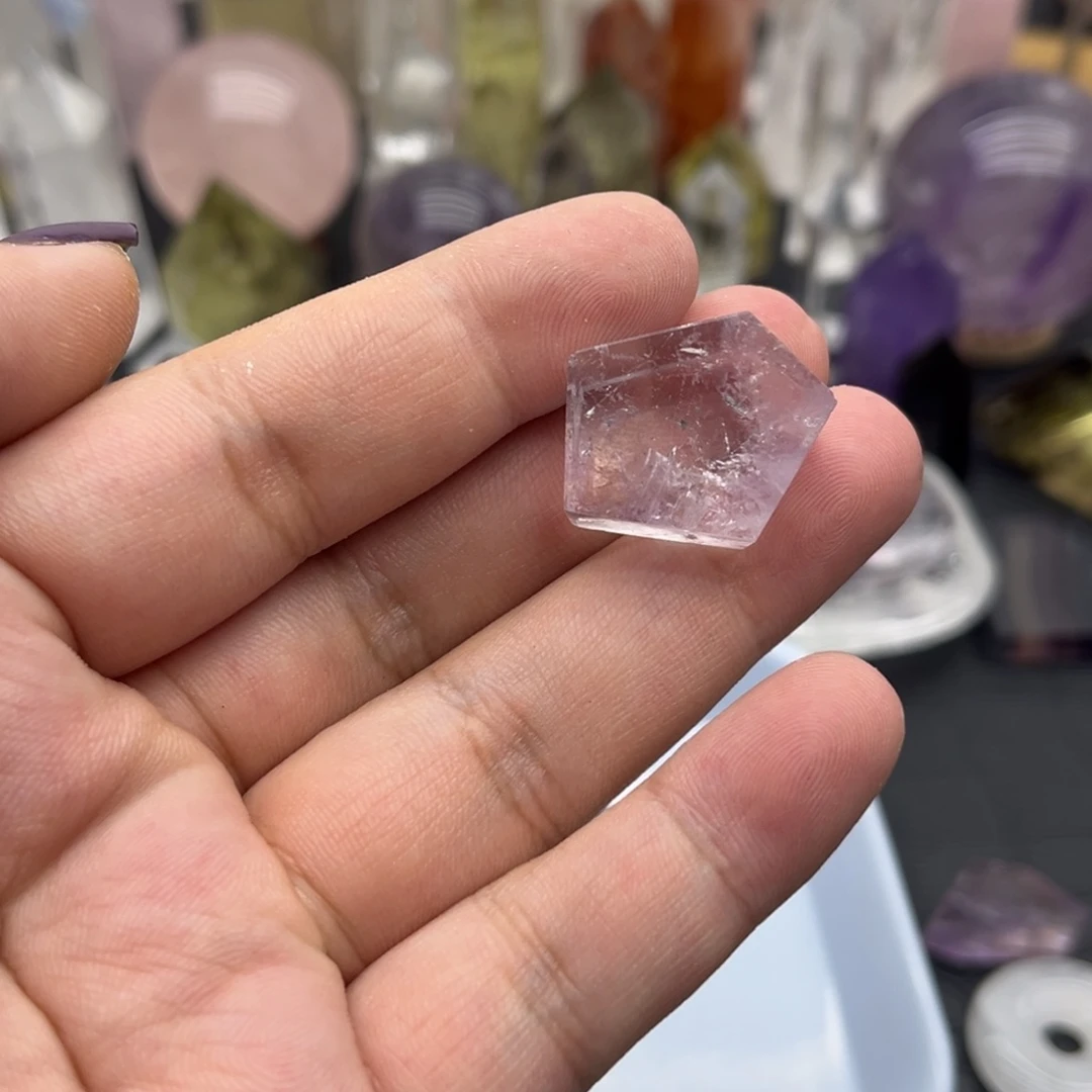 贺***鹤未镶嵌珠宝半成品水晶35