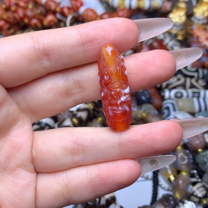 玛瑙/玉髓未镶嵌发一条