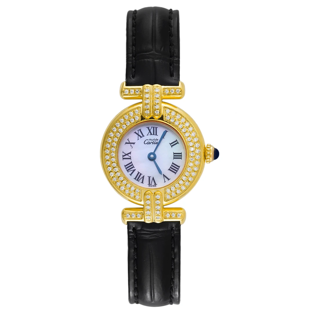 99新 Cartier/卡地亚 小旋风系列24mm腕表/后钻/WHT030440