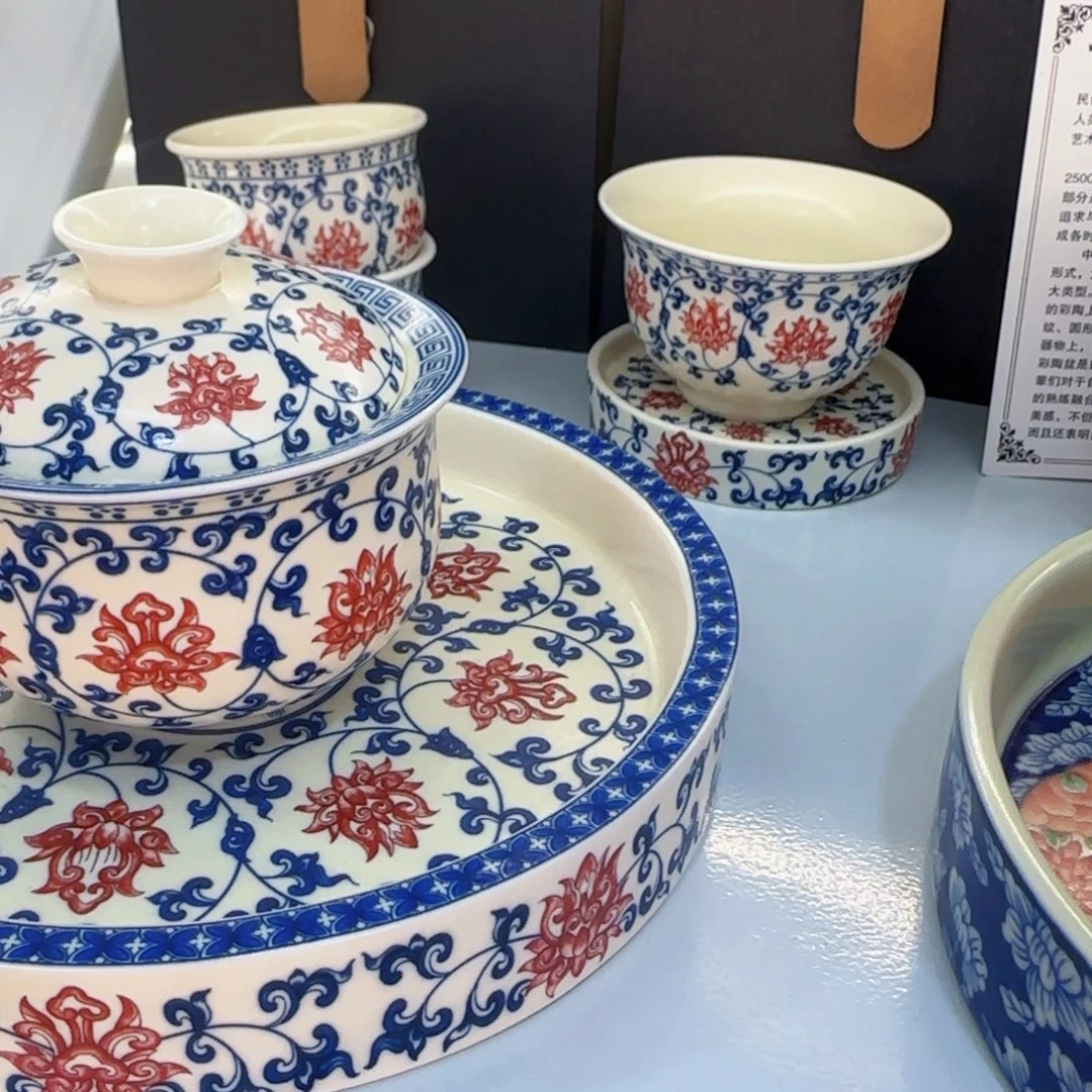 这些盖碗真好看！！！