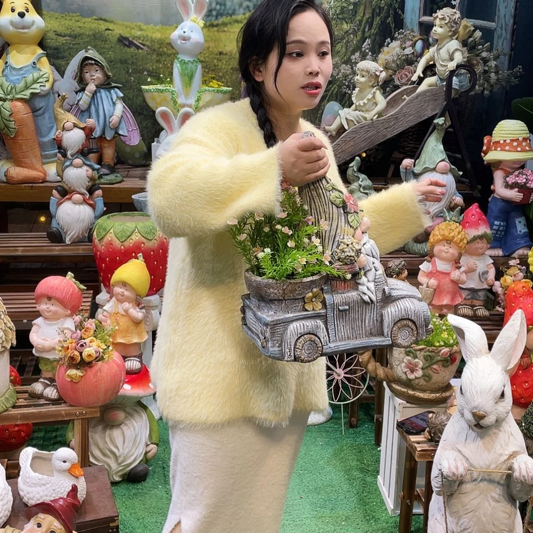 摆件花园摆件红红火火