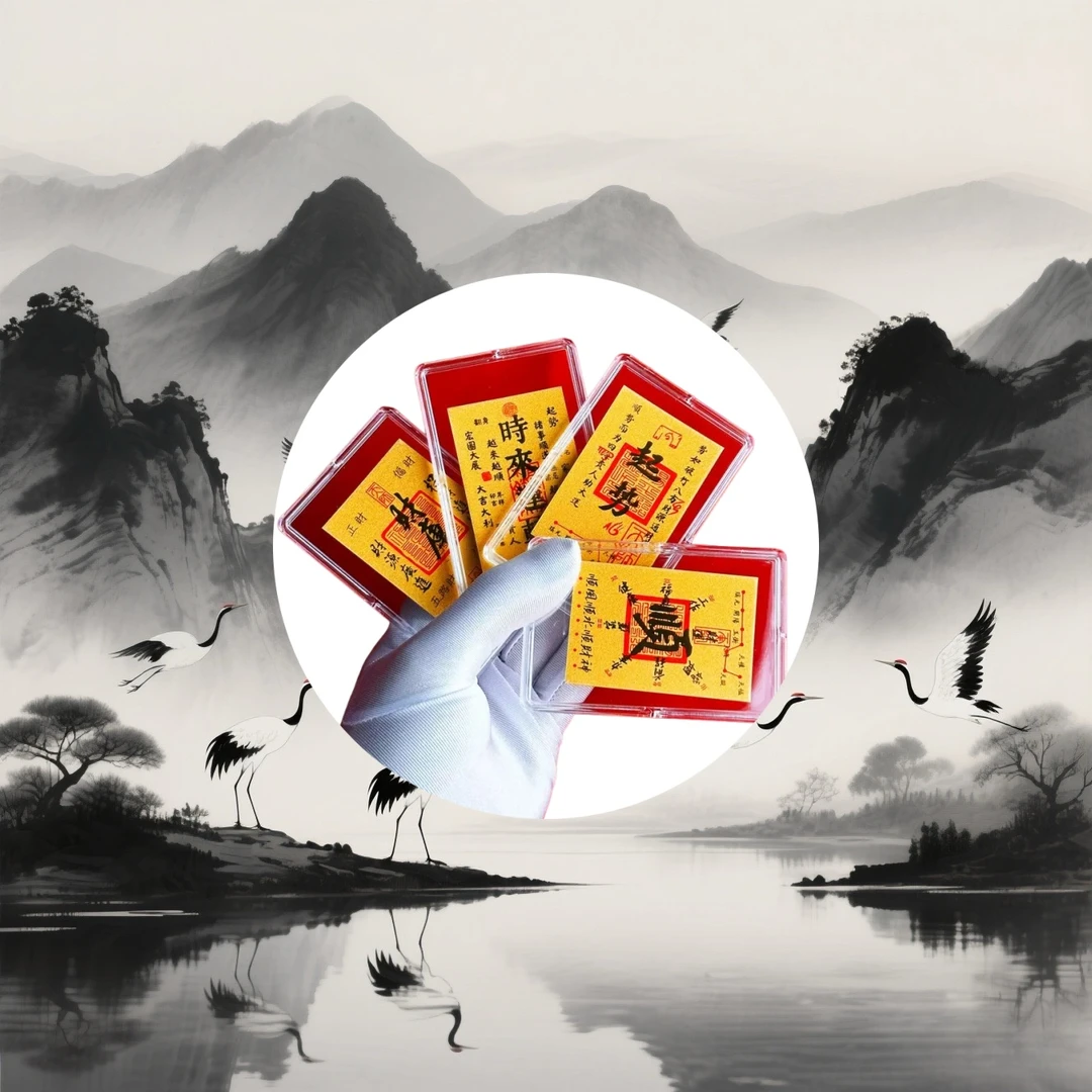 已开 老师推荐 能量平衡  手机贴 符纸 贴纸 Z金2mg