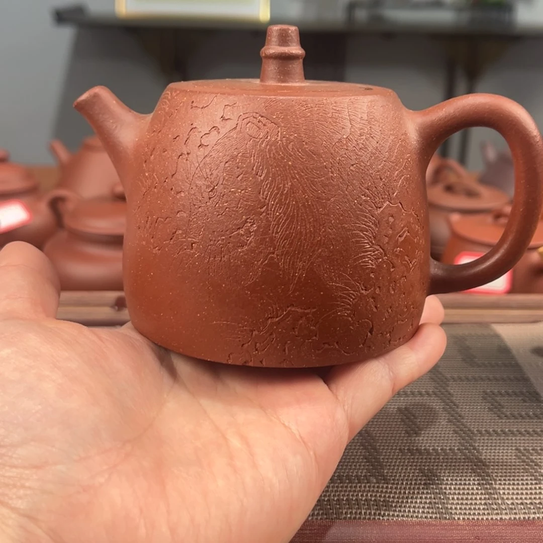 紫砂茶壶一**伤1868588555558微瑕