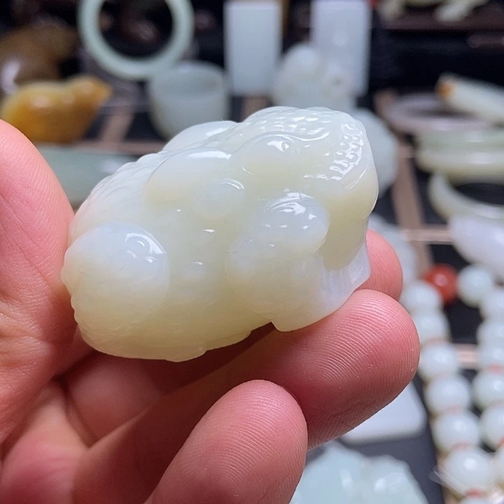 和田玉未镶嵌吊坠(不含链)