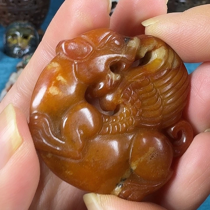 和田玉（糖玉）未镶嵌挂件