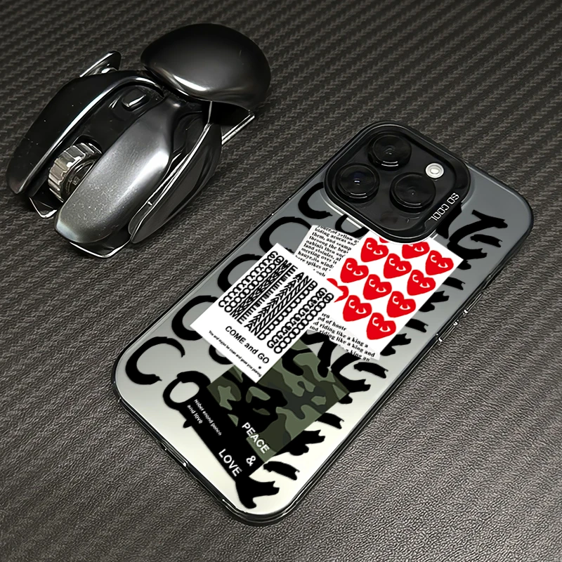 网红潮牌适用苹果16手机壳iphone15pro磨砂14防摔13高级感12个性