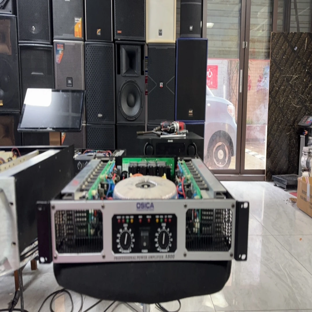 不包邮 大功率可带低音炮专业纯后级功放机