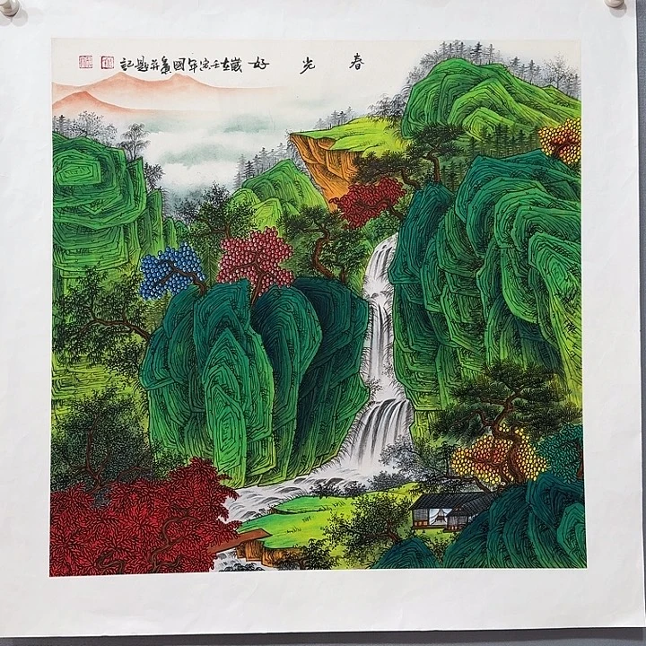 国画国画莫国宾老师精品