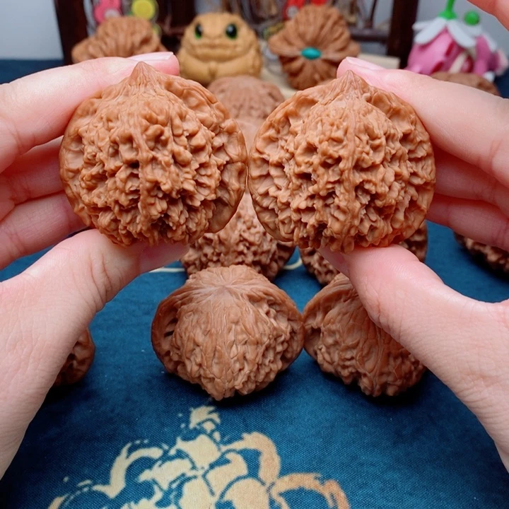 文玩核桃把件满天星45