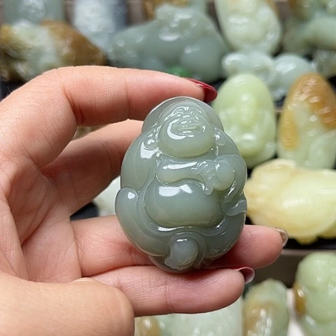 颈饰未镶嵌和田玉柴****茶