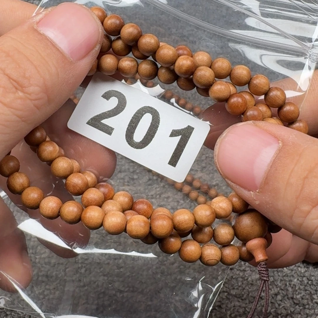 檀香木手串/手链沉水东加檀香0.6