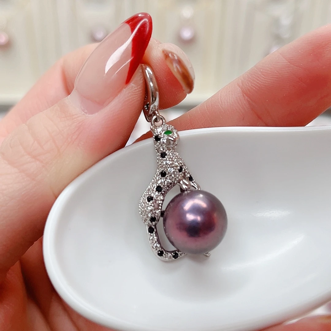 合金淡水珍珠吊坠(赠链)